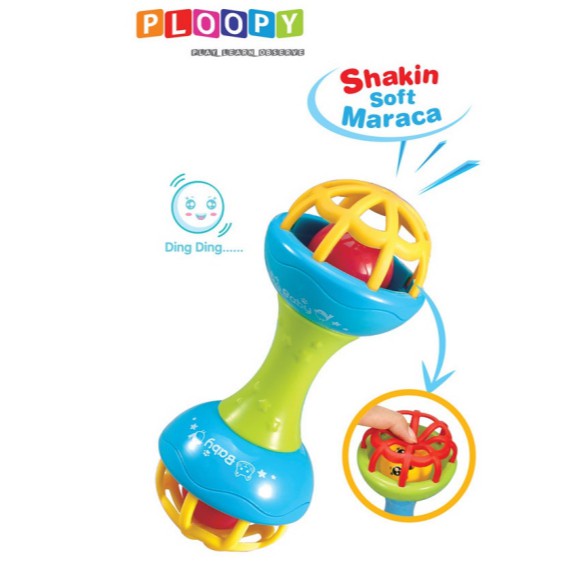 PLOOPY SHAKIN SOFT MARACA PP21141 (MAINAN)