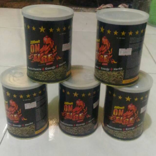 220 VOLT ON FIRE PAKAN BURUNG LOVEBIRD KONTES