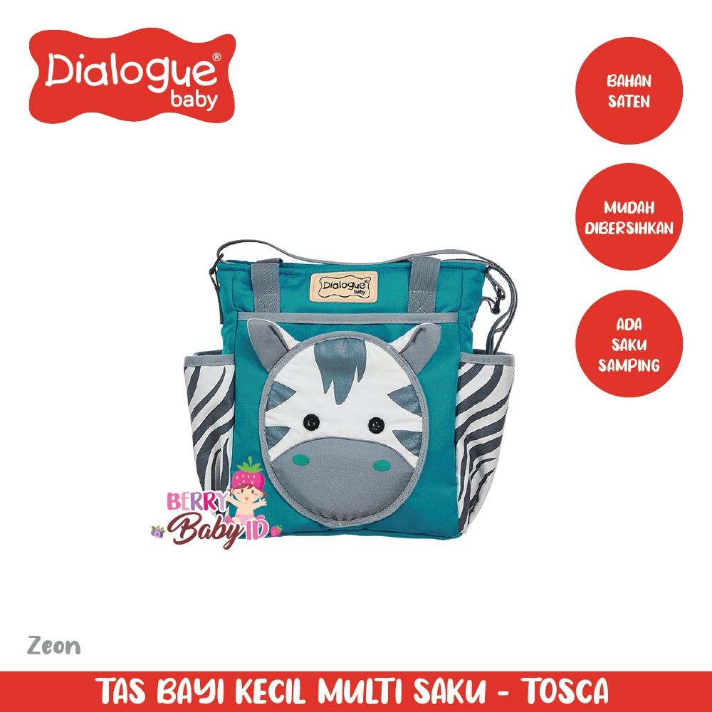 Dialogue Baby Tas Diaper Bayi Kecil Mommy Travel Bag Multifungsi Berry Mart