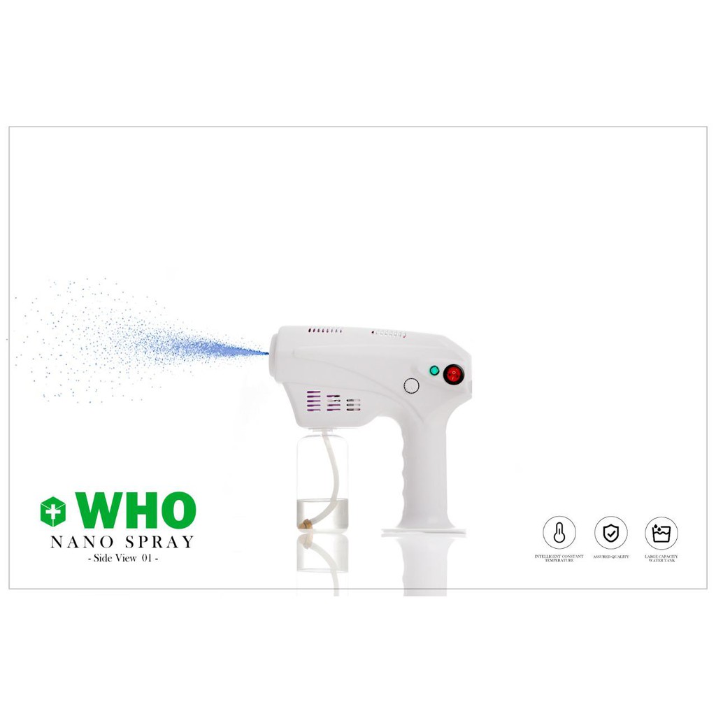 BABEE -E  SPRAY GUN WHO NANO SPRAY DISINFECTANT PORTABLFREE DIVERSEY FOGGING EASY TO USE