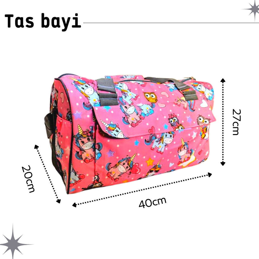 Tas Bayi Diaper Bag buat Travelling Bayi mudah di gunakan muat banyak TERMURAH