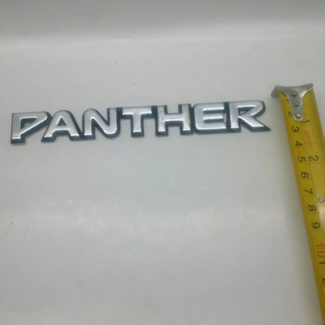 Emblem/ stiker/ tulisan PANTHER. Side emblem