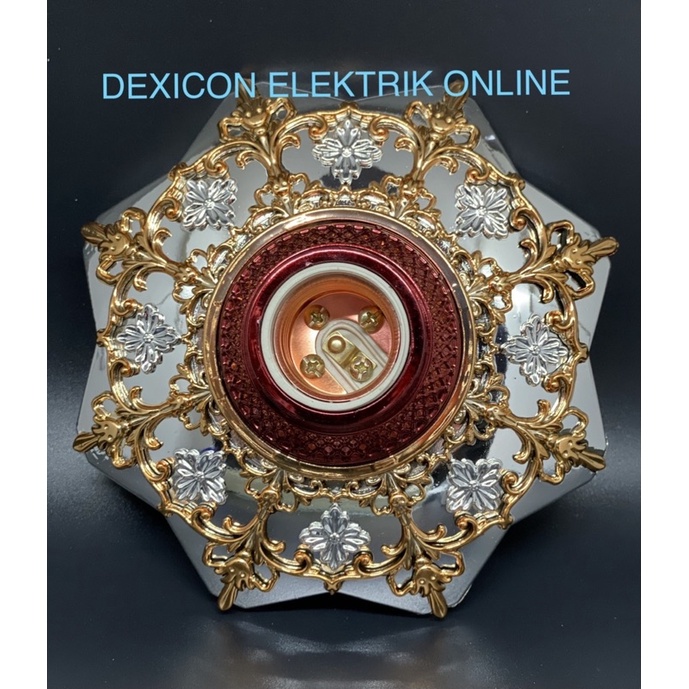 fitting lampu hias/fitting hias/fitting plafon/grosir fittting lampu/fitting lampu plafon hias murah