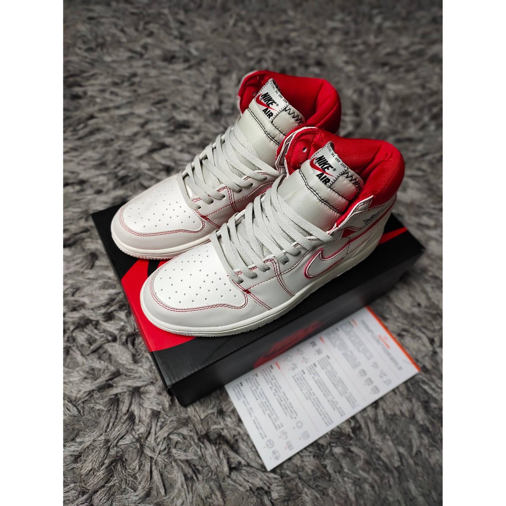 Nike Air Jordan 1 Retro High OG "Phantom/Sail/University Red"