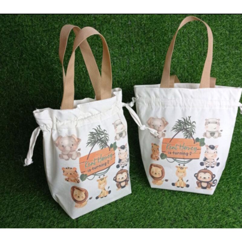 Totebag ultah/ totebag murah/souvenir ultah/souvenir nikah