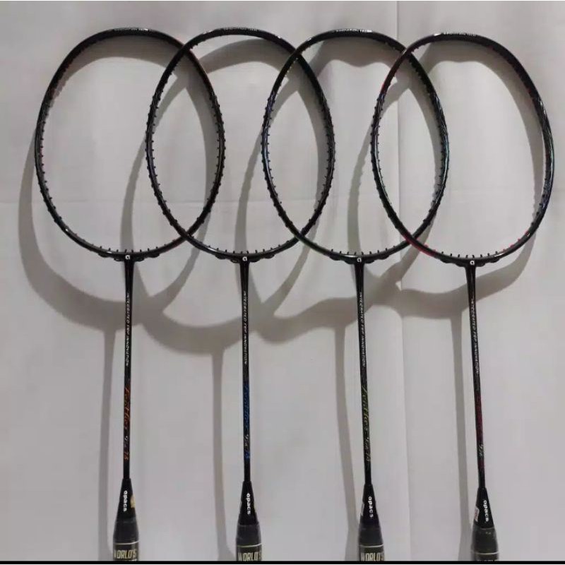 Raket Badminton Apacs Feather Lite 75 Original - Black Green Bonus Grip