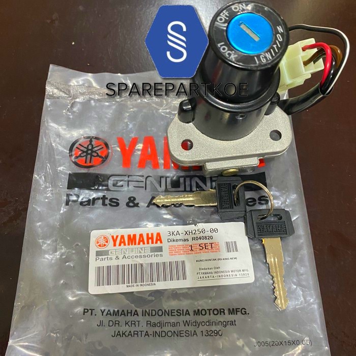 Kunci Kontak Only Yamaha Keyset Key Set Motor RXK RX-King RXKing New Baru RXZ Old Scorpio Z 3KA-1