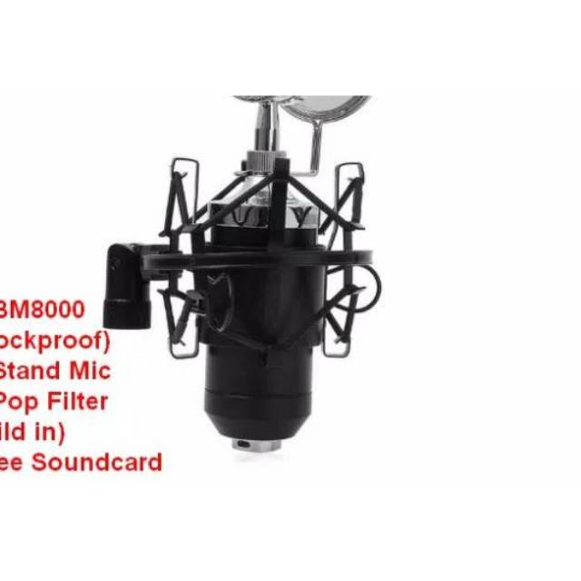 BM-8000 Miccrophone condeser Bm-8000 Paket Recording