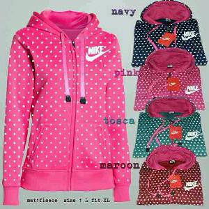Nizzami Shop jaket polkadot jaket nike jaket nike polkadot cewek jaket murah
