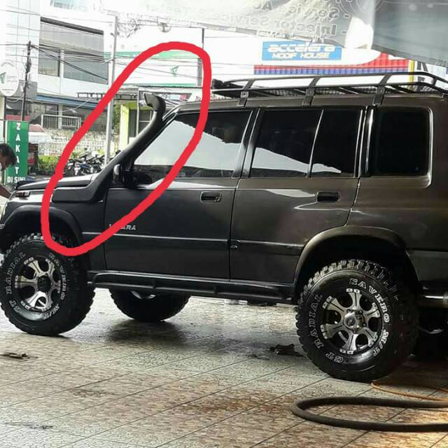 Snorkel mobil sidekick escudo vitara