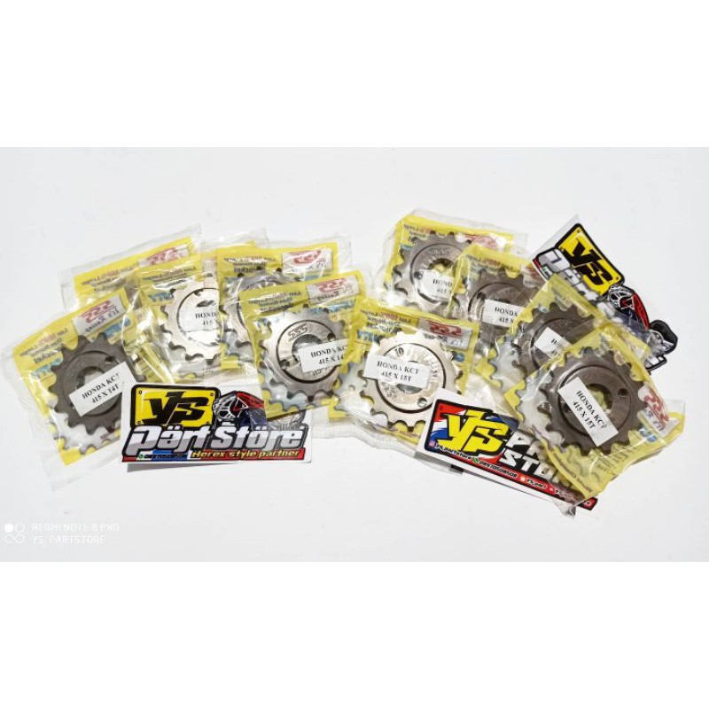 gear depan SSS triple s honda megapro,gl,tiger