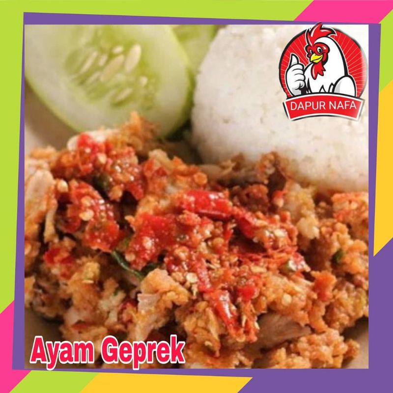 

Ayam Geprek Jontor + Nasi