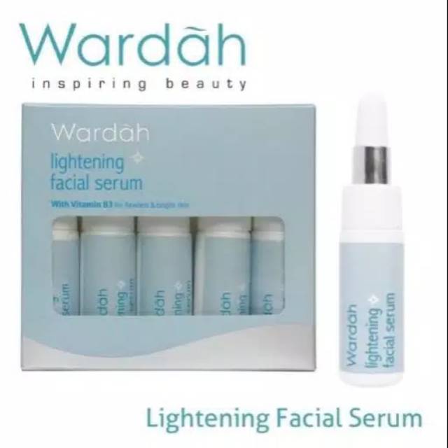 wardah facial lightening serum