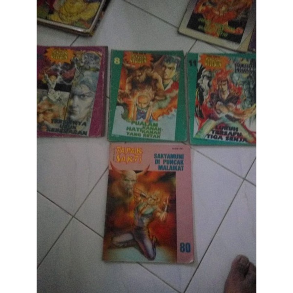 Majalah action Tiger Wong,Pukulan Geledek, Tapak Suci