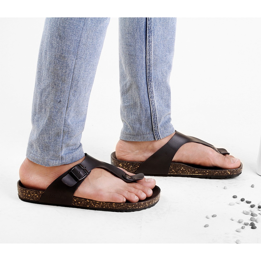 ASTA BLACK |ManNeedMe x Monday| Sandal Jepit Pria Casual Sendal ORIGINAL