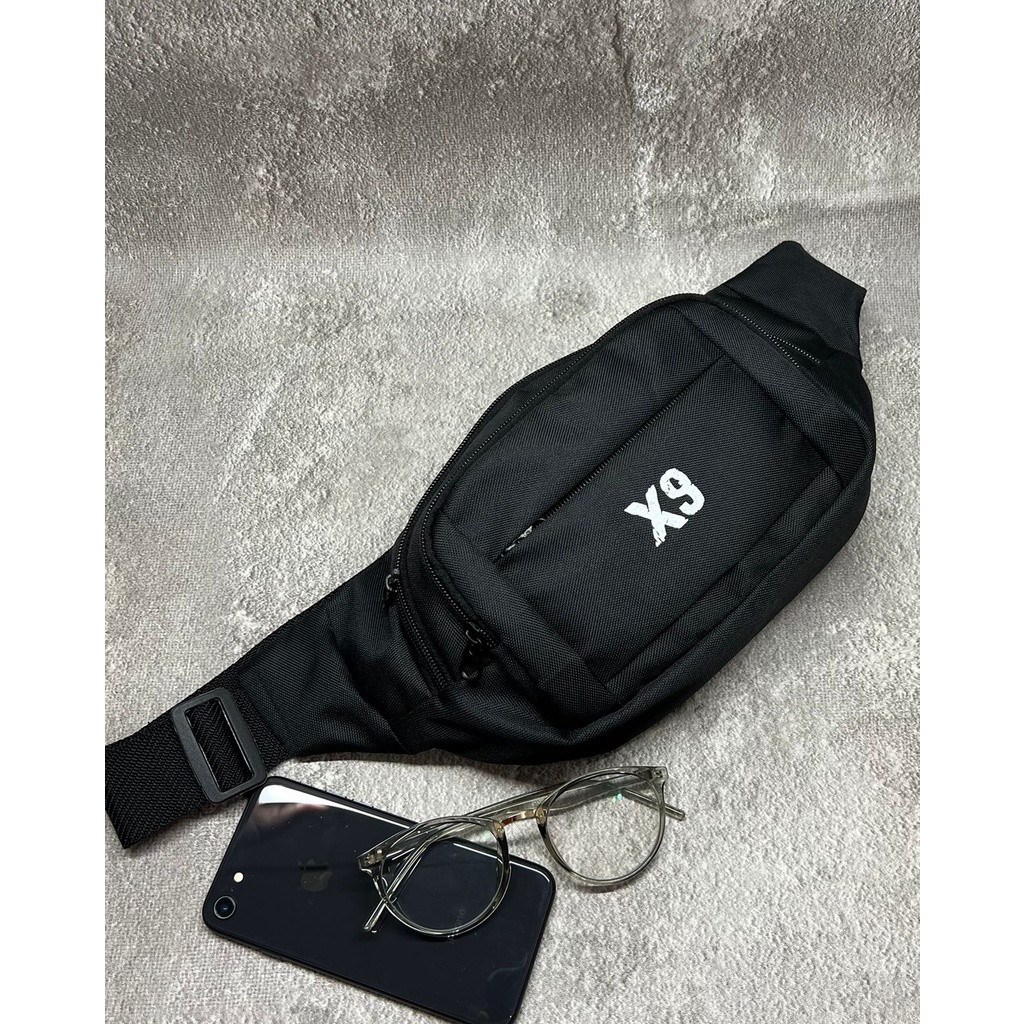 Selempang Waist Bag Olahraga Pria X9 Tas Pinggang Tas Waistbag Tas Slempang Pria Keren