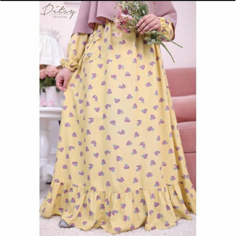 Ditsy September Daisy Butter Nightgown size M