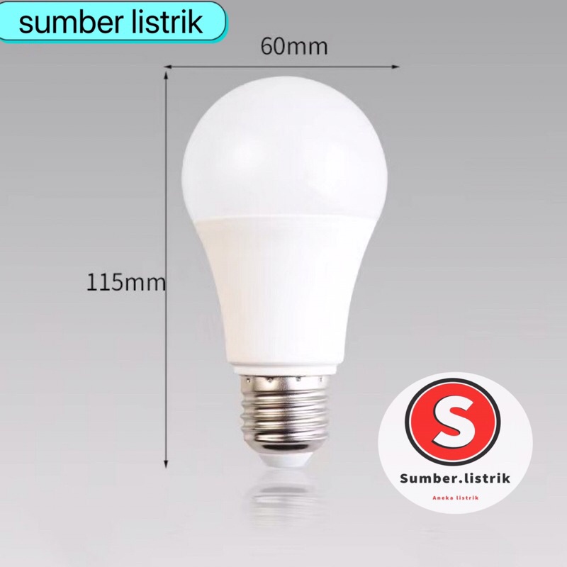 Lampu LED Sensor Suara 12 Watt E27 Sound Sensor Led Light Bulb