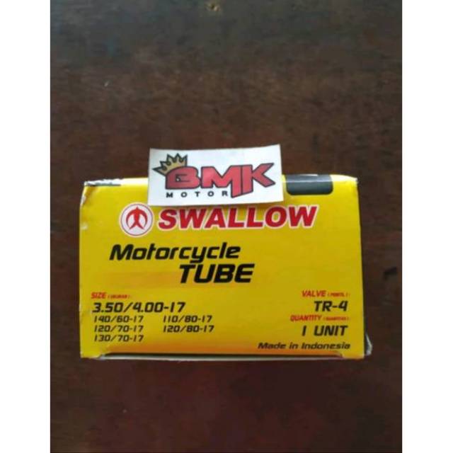 BAN DALAM BAN DALAM 3.50-4.00 110-80 120-70 120-80 130-70 140-60-17 SWALLOW