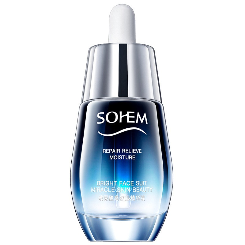 SOHEM SERUM REPAIR RELIEVE MOISTURE BRIGHT FACE 30ML EYE ESSENCE WAJAH GLOWING HYALURONIC Collagen A