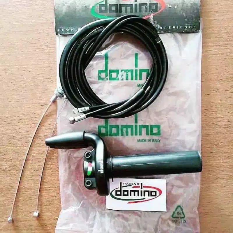 Gas Spontan Domino 2 Kabel aktif Gas Spontan crf 150 KLX plus Saklar on off Starter KTC