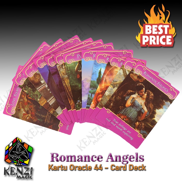 SSN68 Tarot Oracle the Romance Angels Oracle Cards 44 Cards