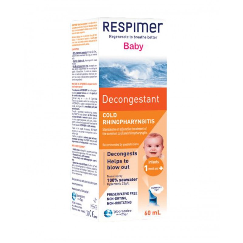 Respimer Baby Decongestant with Comfort Tip 60ml