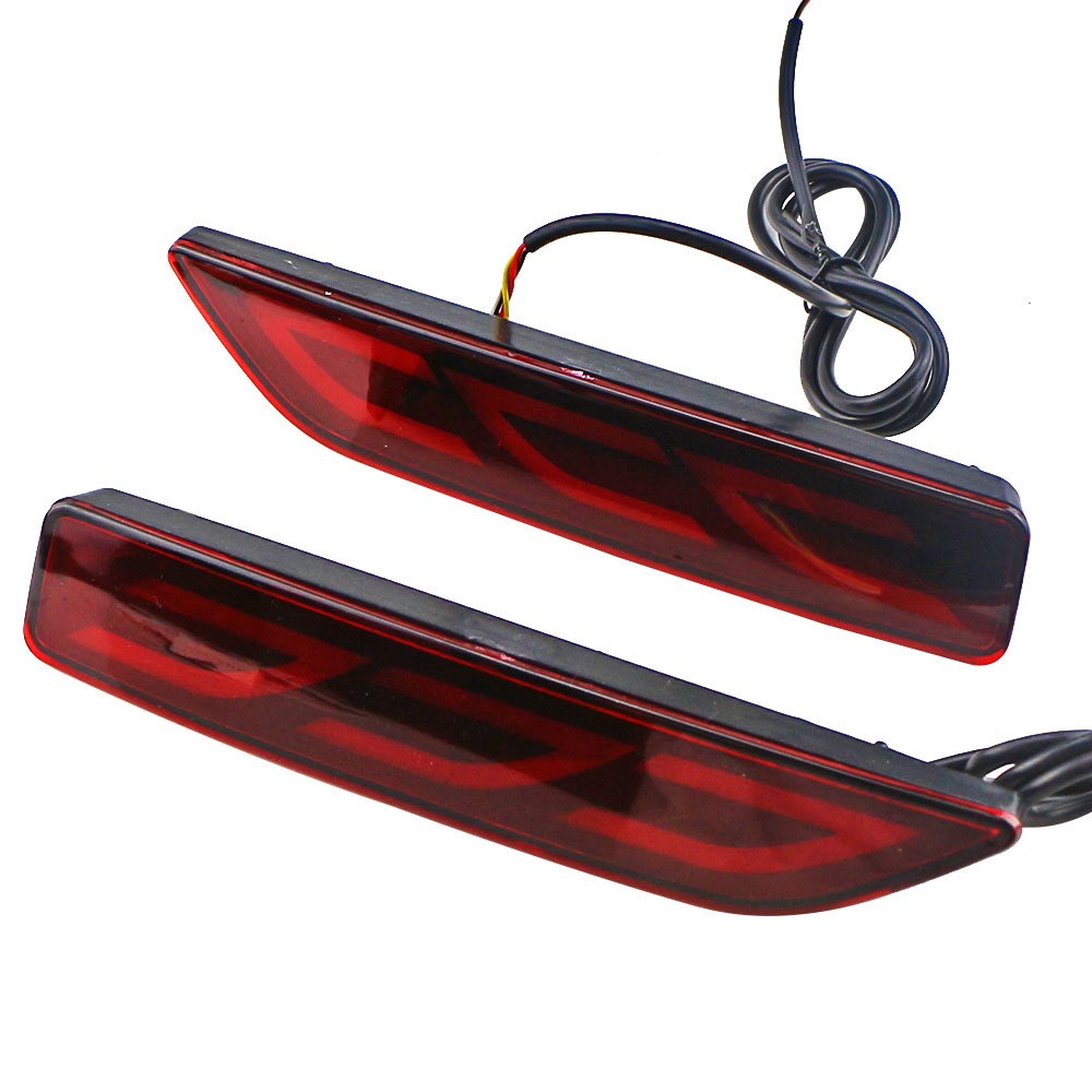 1pasang2per3fungsi Lampu Bumper Belakang Lampu Rem Untuk Honda BRV BR-V 2015 2016 2017 2018 2019 Tail Lamp Led Reflektor