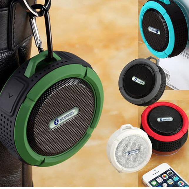 Terbaik - Speaker Bluetooth C6 Anti air Waterproof Wireless Mini Outdoor Bluetooth Speaker