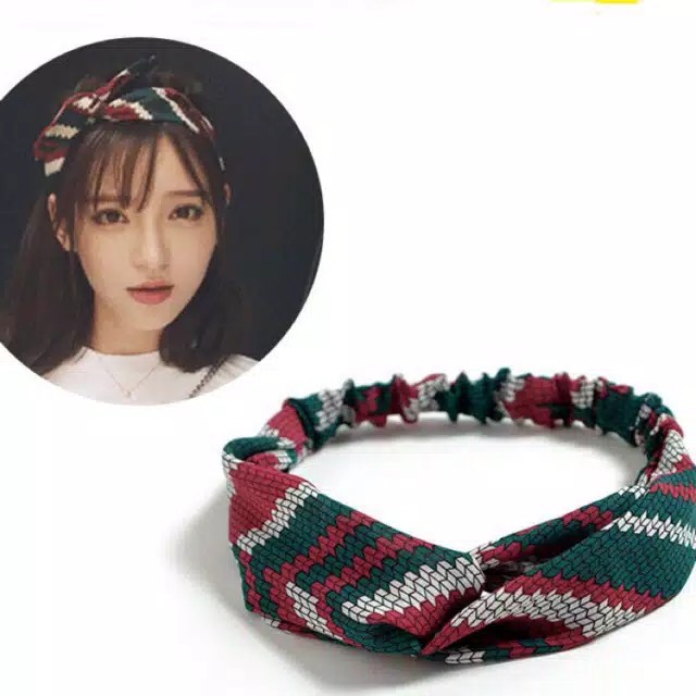 *ALIBABA1688*COD BANDANA RAMBUT KOREA STYLE IMPORT MURAH B8