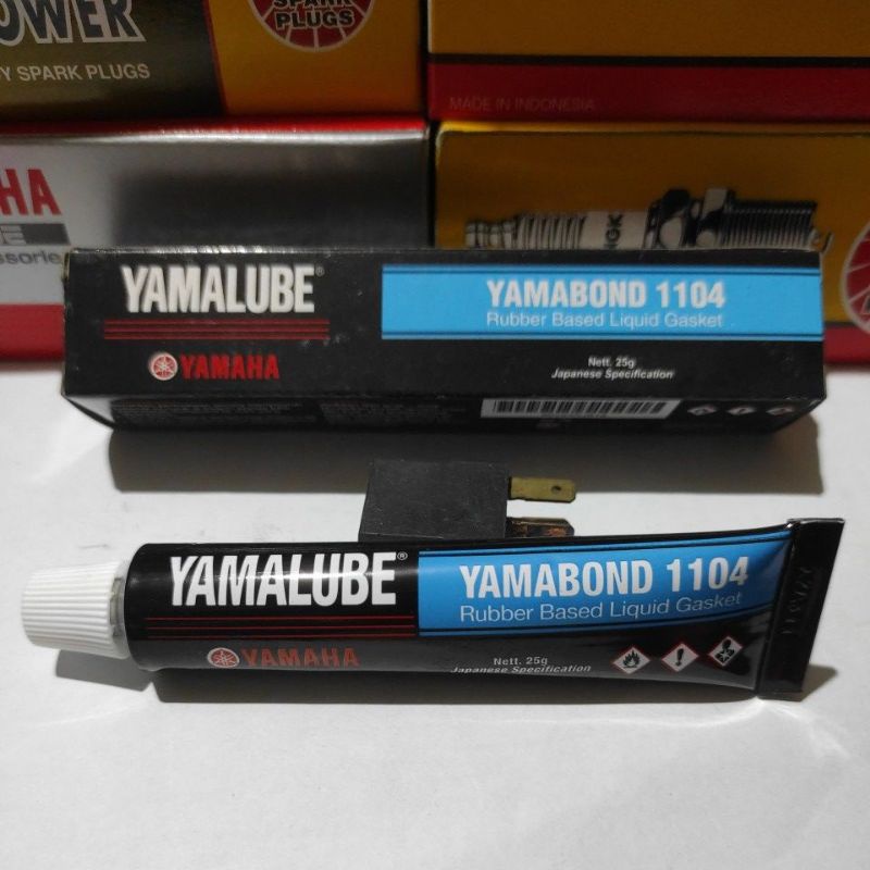 GASKET LEM PACKING YAMALUBE YAMABOND 1104 RUBBER BASED LIQUID 25 GRAM