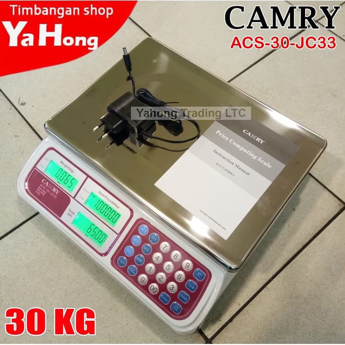 Timbangan Digital Meja Laundry Buah Paket Sembako CAMRY 30kg