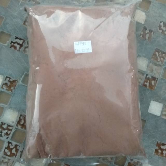 

Bubuk pure coklat merk BT COCOA tipe CLASSIC kemasan 1kg