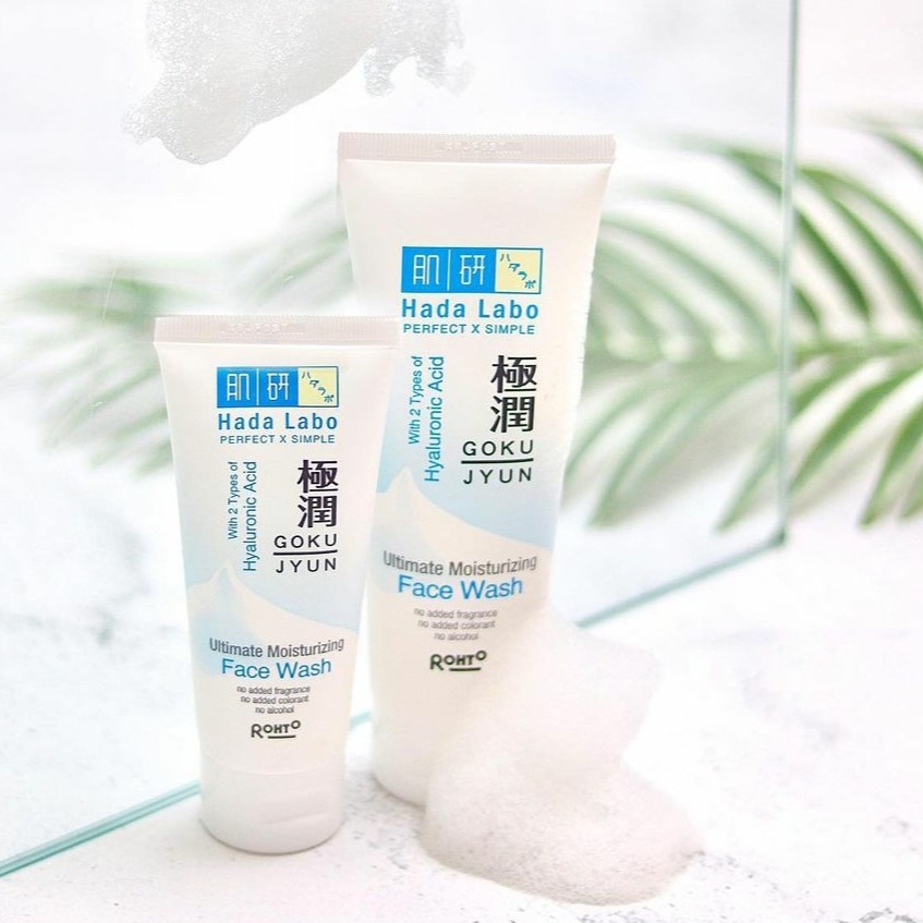 HADA LABO Gokujyun Ultimate Moisturizing FACE WASH / SABUN