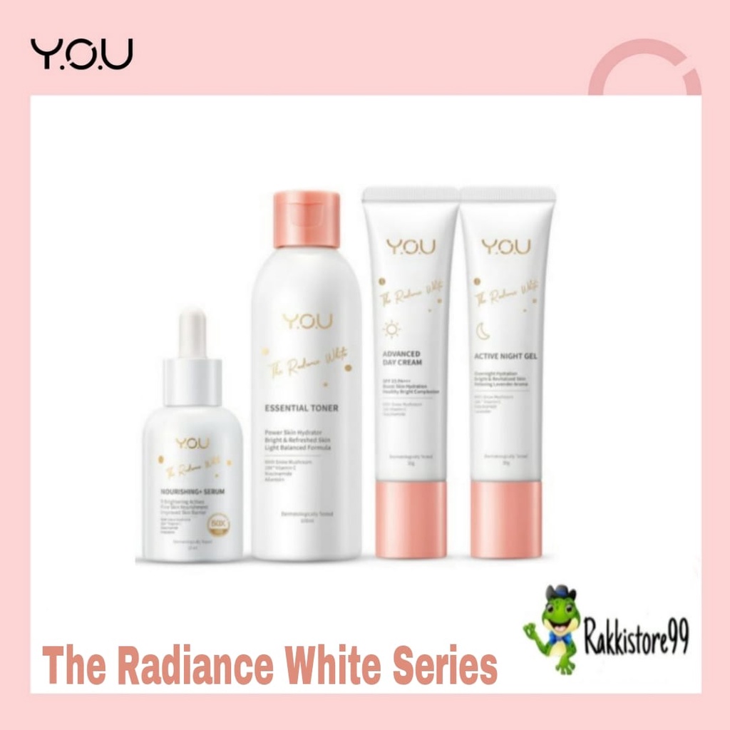 ❣️Rakkistore99❣️ YOU The Radiant White Series | Facial foam | Toner | Serum | Night GEL | Day Cream