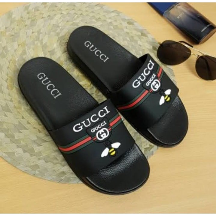 sandal slip wanita guc*i kumbang