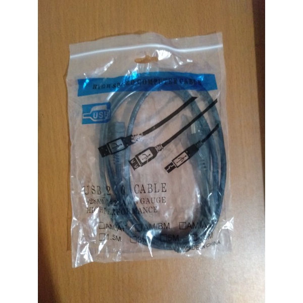 KABEL USB MALE FEMALE 1.5M HITAM / PERPANJANGAN USB 1.5 METER / USB EXTENDER