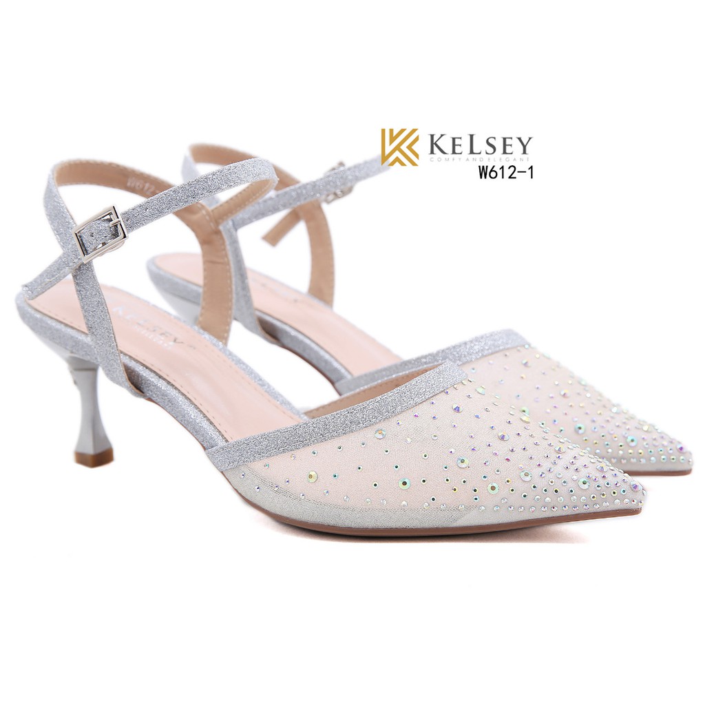 RESTOCK KELSEY SEQUIN GLITTER W612-1 Hells.7.cm Ada Sertifikat Merek Kelsey di Jamin