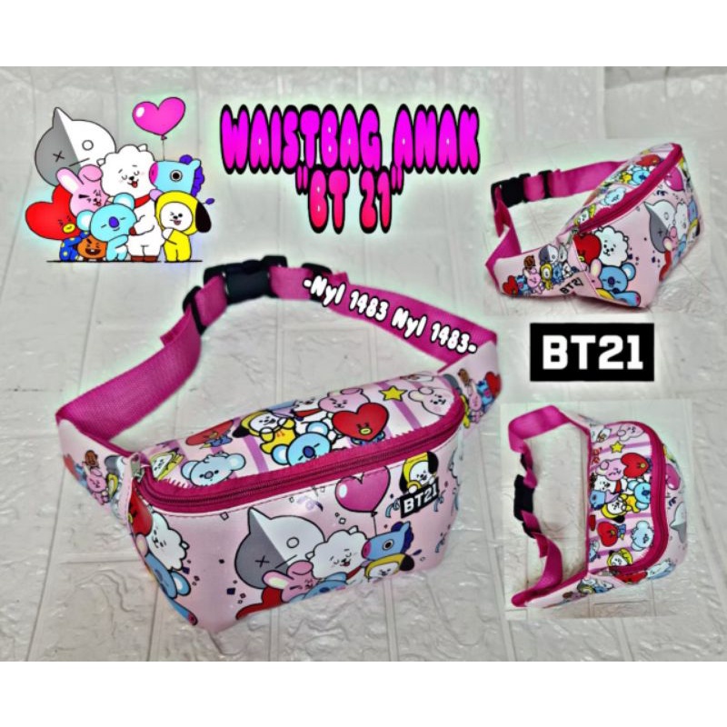 Tas slempang anak usia 2-9 tahun tas bahu anak waistbag anak tas selempang anak tas anak