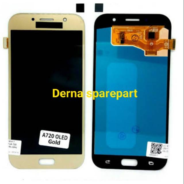 Lcd Samsung Galaxi A7 A720 2017 Fullset Touchscreen Original