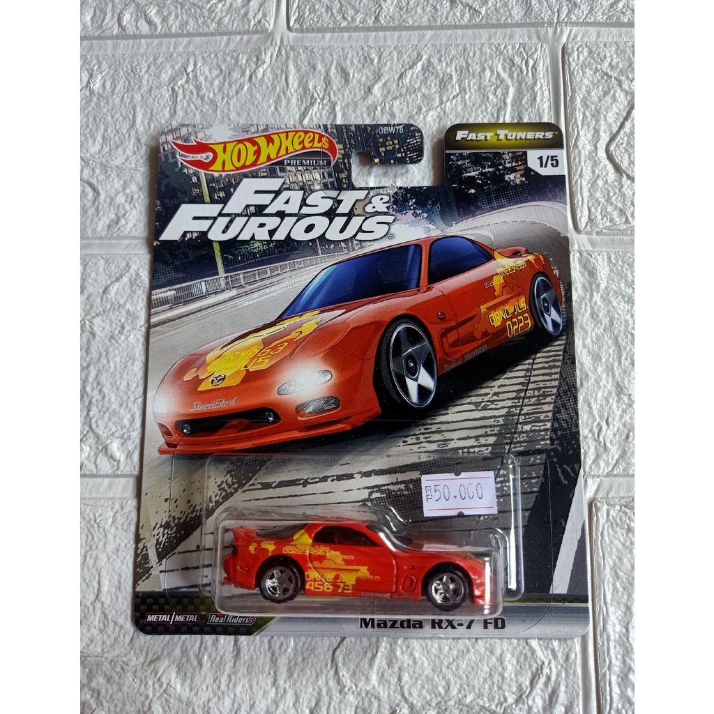 hotwheels premium mazda rx-7 fd