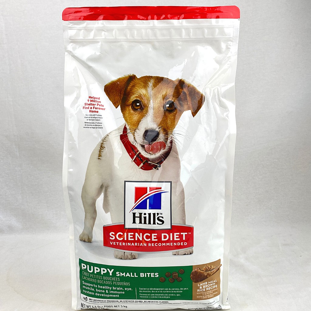 

SCIENCEDIET Makanan Anakan Anjing LAMB and Brown Rice PUPPY Small Bite 3kg