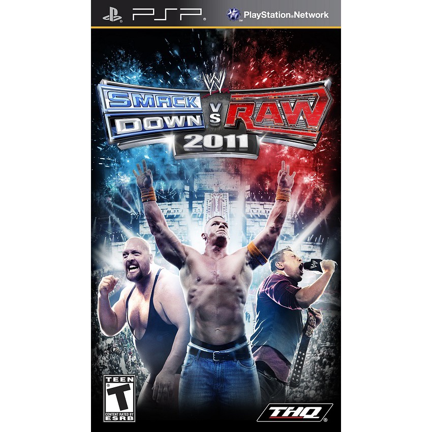 PSP Game ROM - WWE SmackDown vs. RAW 2011