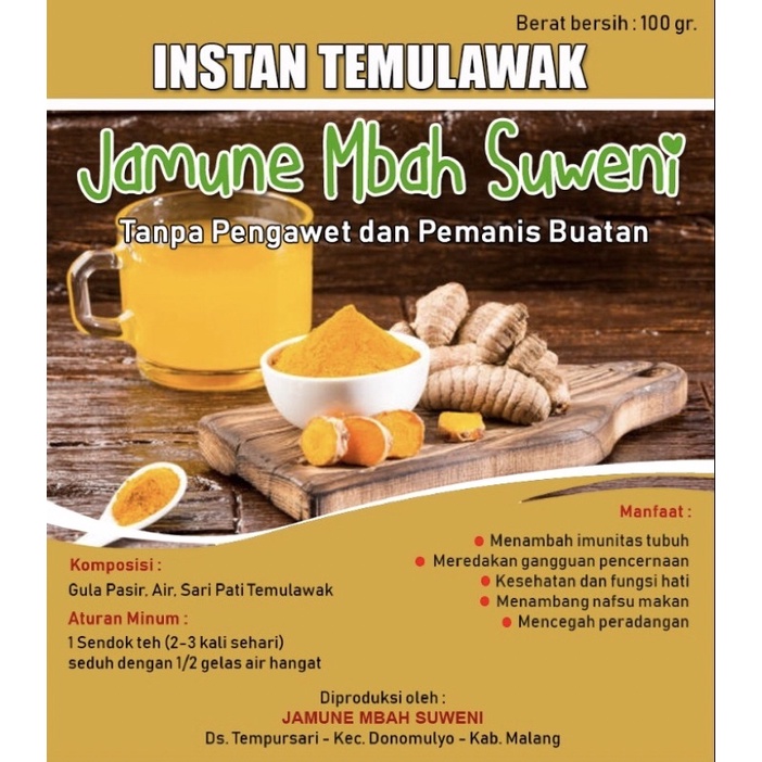 

Instan Temulawak