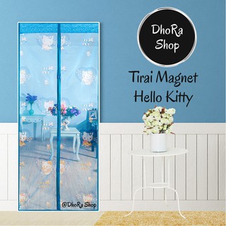 Motif Hello Kitty Tirai Magnet Pintu Anti Nyamuk Serangga Motif Hello Kitty Tirai Magnet Pintu Anti Nyamuk Serangga