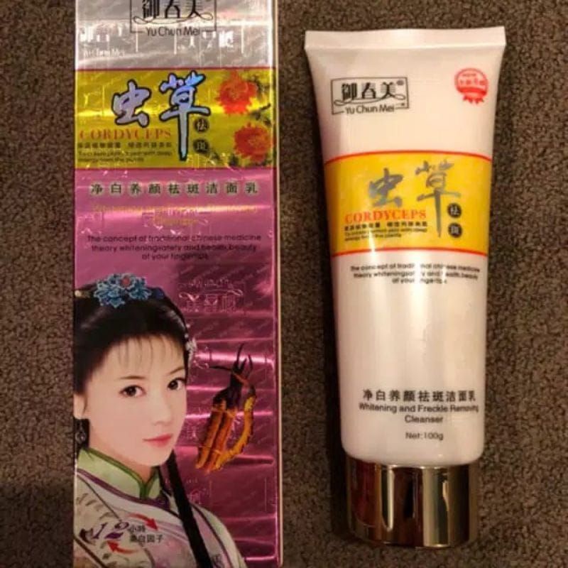 Tokorara.id Ko-366  Facial foam Cordy yu chun mei cordyceps cleanser