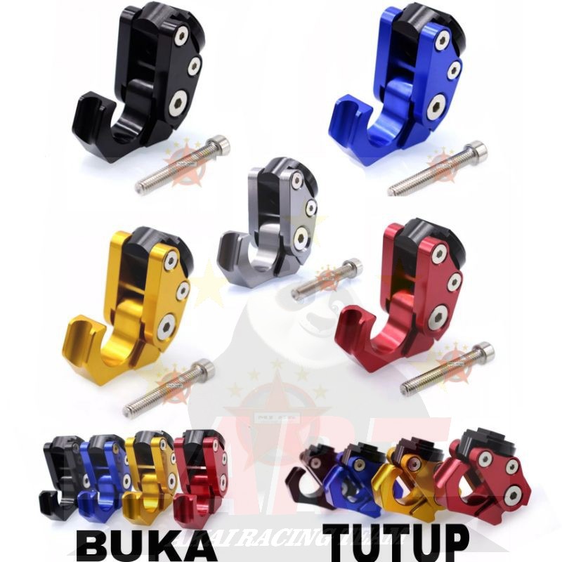 Gantung Barang Motor Model Robot Full Cnc Kualitas Terjamin Kuat Dan Anti Pudar