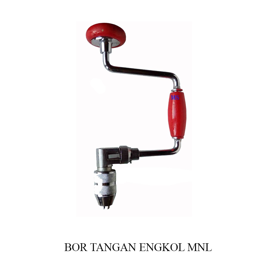 Bor Tangan Manual Engkol Belakang Rrt.