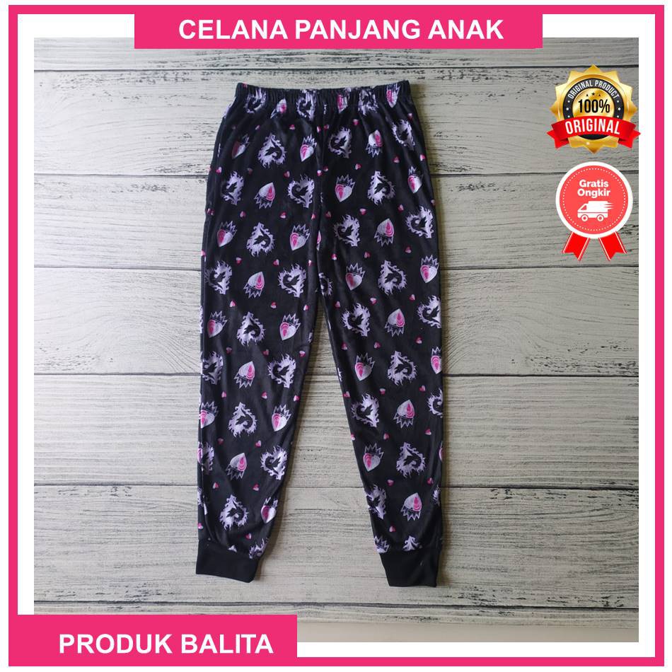 Celana Jogger Anak Perempuan Celana Olahraga Motif