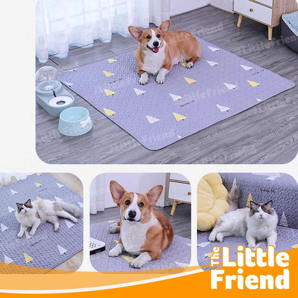 Playmat Matras Cotton Pad Alas Kandang Tidur dan Bermain Hewan Anjing Kucing